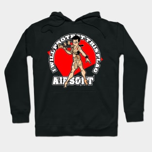 Airsoft Flag Female Hoodie